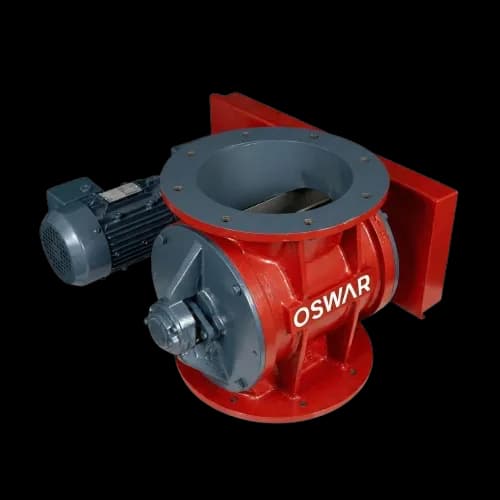 Heavy Duty Bulk Material Handling Rotary Valve - Circular variant